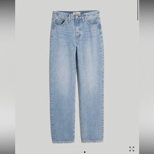 Madewell The Perfect Vintage Straight Jean in Springwood Wash Size 28
